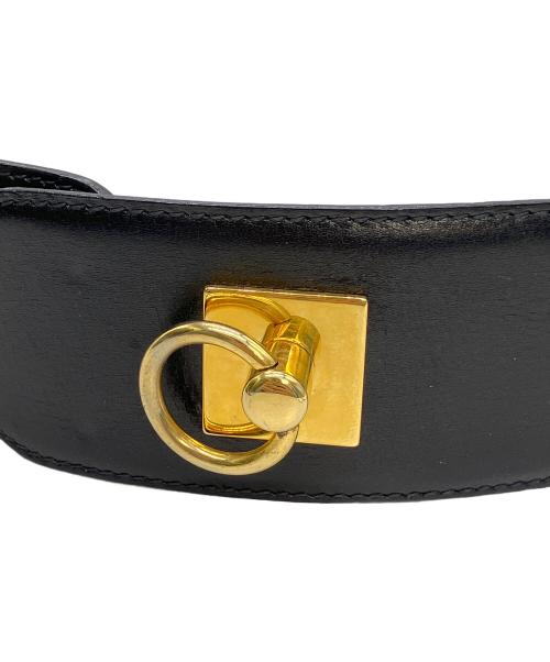 CELINE（セリーヌ）CELINE (セリーヌ) JMB08 ベルト ブラックの古着・服飾アイテム