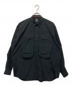 DAIWA PIER39ダイワ ピア39）の古着「Tech New Anglers Shirts L/S　長袖シャツ」｜ブラック