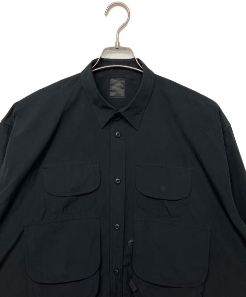 DAIWA PIER39（ダイワ ピア39）DAIWA PIER39 (ダイワ ピア39) Tech New Anglers Shirts L/S　長袖シャツ ブラック サイズ:Lの古着・服飾アイテム