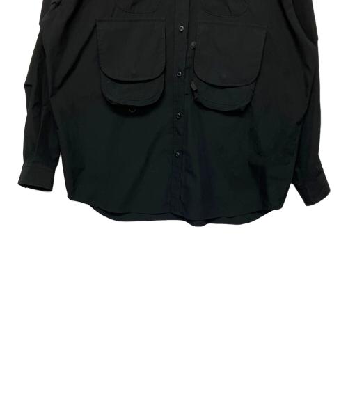 DAIWA PIER39（ダイワ ピア39）DAIWA PIER39 (ダイワ ピア39) Tech New Anglers Shirts L/S　長袖シャツ ブラック サイズ:Lの古着・服飾アイテム