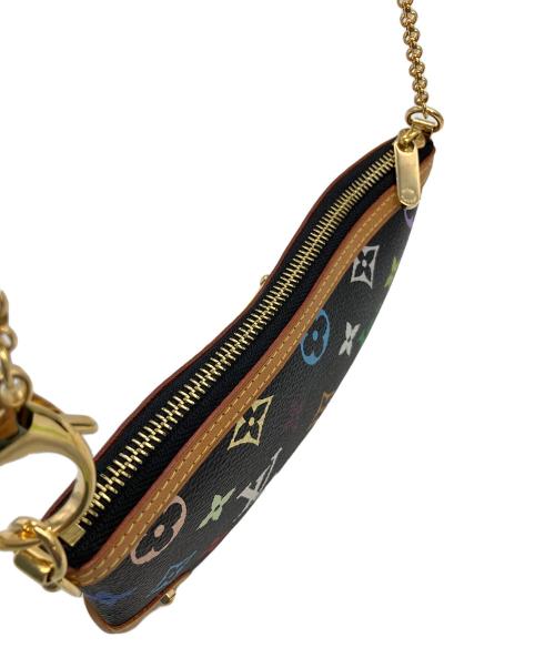LOUIS VUITTON（ルイ ヴィトン）LOUIS VUITTON (ルイ ヴィトン) モノグラム・マルチカラー・ポシェット・ミラMM ノワールの古着・服飾アイテム