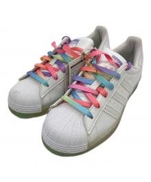 adidas（アディダス）の古着「SUPERSTAR WHITE RAINBOW　スニーカー」｜ホワイト