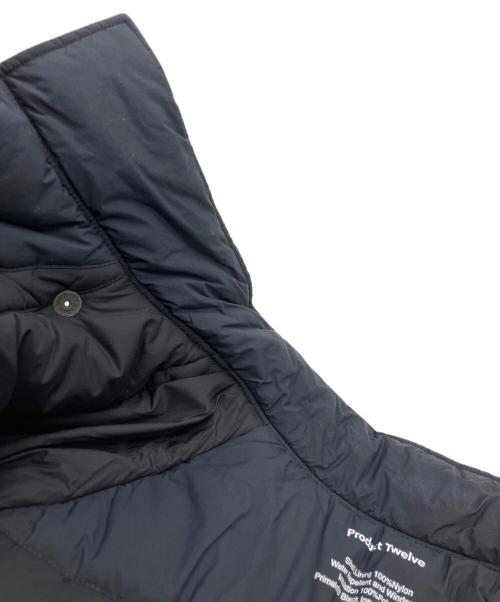Product Twelve（プロダクトトゥエルブ）Product Twelve (プロダクトトゥエルブ) 24AW-PC001 別注 Primaloft パファーコート ブラック サイズ:FREEの古着・服飾アイテム