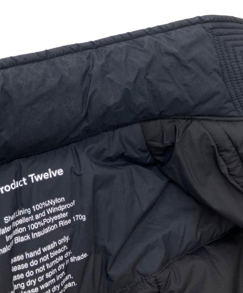 Product Twelve（プロダクトトゥエルブ）Product Twelve (プロダクトトゥエルブ) 24AW-PC001 別注 Primaloft パファーコート ブラック サイズ:FREEの古着・服飾アイテム