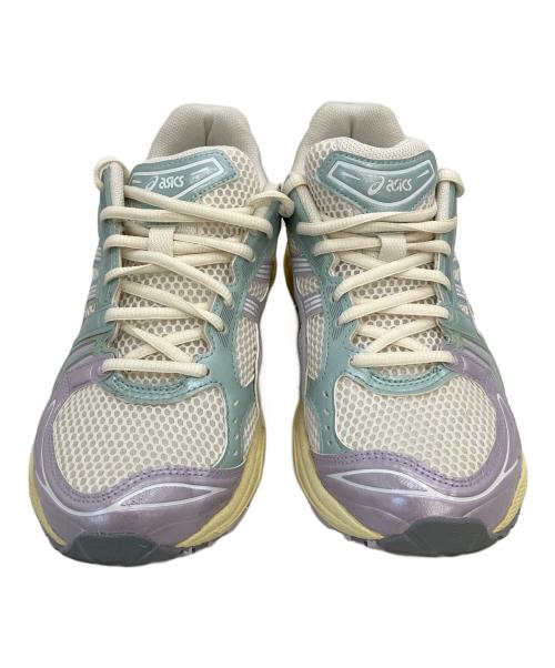 asics（アシックス）asics (アシックス) 1203A537　スニーカー ホワイト×パープル サイズ:26cmの古着・服飾アイテム