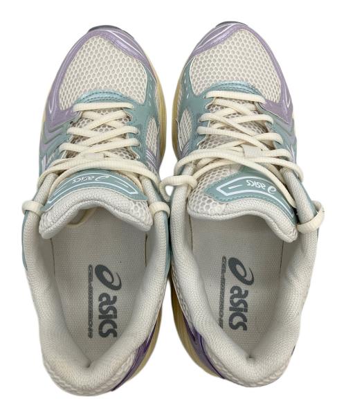 asics（アシックス）asics (アシックス) 1203A537　スニーカー ホワイト×パープル サイズ:26cmの古着・服飾アイテム