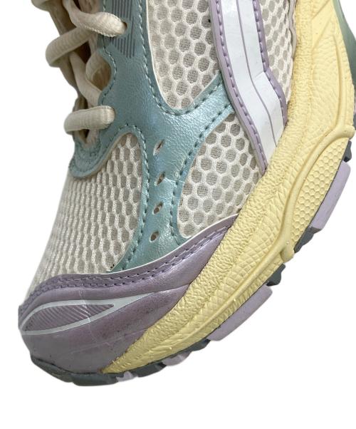 asics（アシックス）asics (アシックス) 1203A537　スニーカー ホワイト×パープル サイズ:26cmの古着・服飾アイテム
