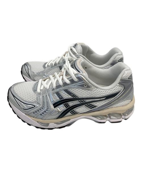 asics（アシックス）asics (アシックス) 1203A537　スニーカー シルバー×ホワイト サイズ:26cmの古着・服飾アイテム