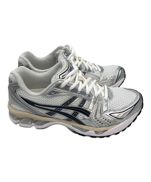 asics（アシックス）asics (アシックス) 1203A537　スニーカー シルバー×ホワイト サイズ:26cmの古着・服飾アイテム