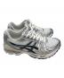 中古・古着 asics (アシックス) 1203A537　スニーカー シルバー×ホワイト サイズ:26cm：12000円
