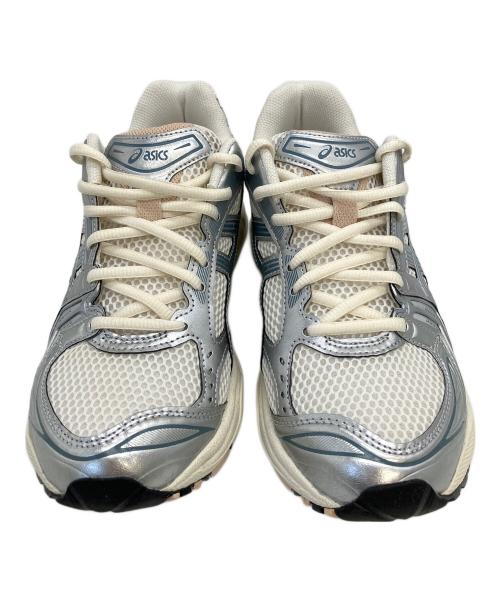 asics（アシックス）asics (アシックス) 1203A537　スニーカー シルバー×ホワイト サイズ:26cmの古着・服飾アイテム