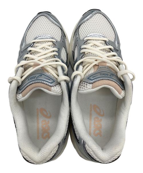 asics（アシックス）asics (アシックス) 1203A537　スニーカー シルバー×ホワイト サイズ:26cmの古着・服飾アイテム
