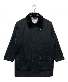 Barbour（バブアー）の古着「222MCAS017　GAMEFAIR コート　green label relaxing別注」｜ブラック