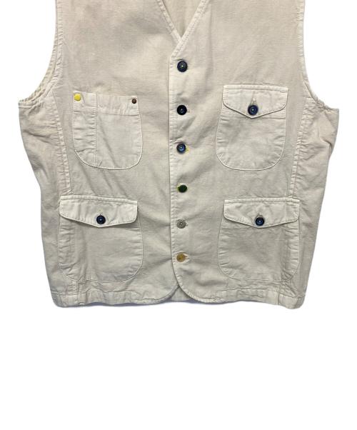 bernate（ベルナーテ）bernate (ベルナーテ) M210155　コットンベスト ベージュ サイズ:Lの古着・服飾アイテム