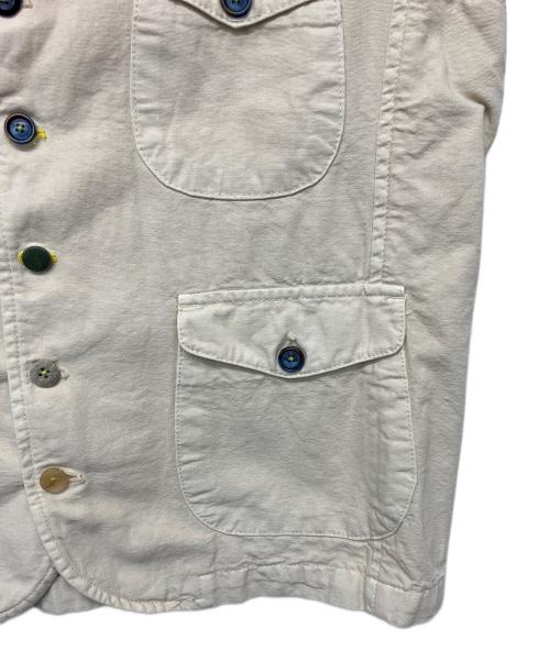 bernate（ベルナーテ）bernate (ベルナーテ) M210155　コットンベスト ベージュ サイズ:Lの古着・服飾アイテム