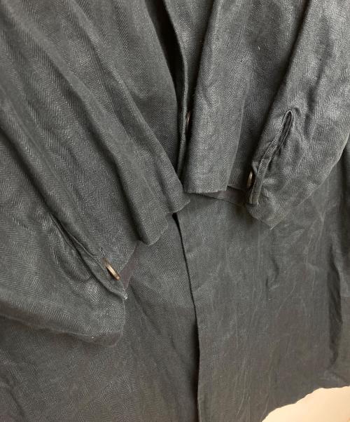 EEL（イール）EEL (イール) E-22102　ヨザクラコート ネイビー サイズ:Sの古着・服飾アイテム