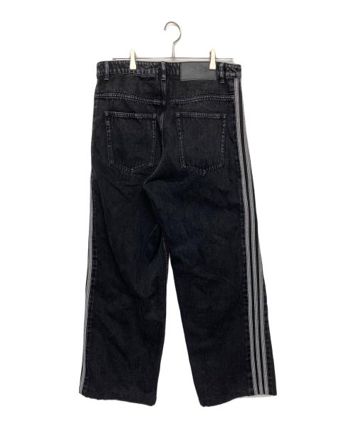 adidas（アディダス）adidas (アディダス) アディカラー デニム ファイヤーバードパンツ ブラック サイズ:86cm (W34)の古着・服飾アイテム