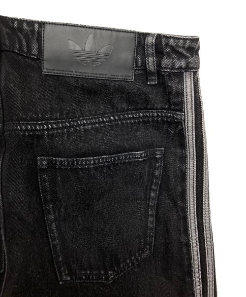 adidas（アディダス）adidas (アディダス) アディカラー デニム ファイヤーバードパンツ ブラック サイズ:86cm (W34)の古着・服飾アイテム