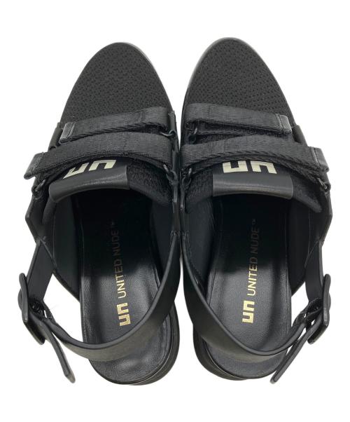 UNITED NUDE（ユナイテッドヌード）UNITED NUDE (ユナイテッドヌード) 1047501119　サンダル ブラック サイズ:38の古着・服飾アイテム