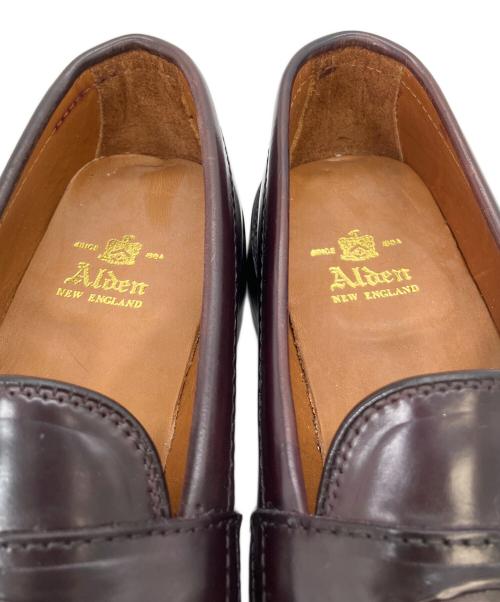 Alden（オールデン）ALDEN (オールデン) 986 コードバン ローファー ブラウン サイズ:8 1/2の古着・服飾アイテム