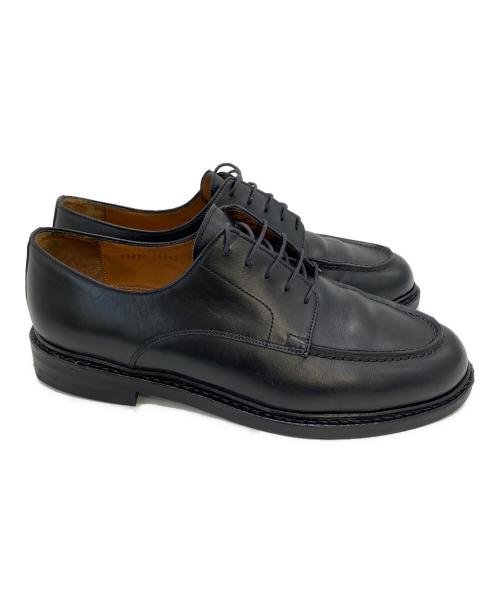 Jalan Sriwijaya（ジャランスリウァヤ）Jalan Sriwijaya (ジャランスリウァヤ) 99030 Ruffle / BLACK CALF ブラック サイズ:９の古着・服飾アイテム