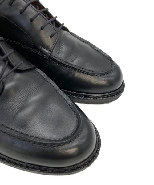 Jalan Sriwijaya（ジャランスリウァヤ）Jalan Sriwijaya (ジャランスリウァヤ) 99030 Ruffle / BLACK CALF ブラック サイズ:９の古着・服飾アイテム