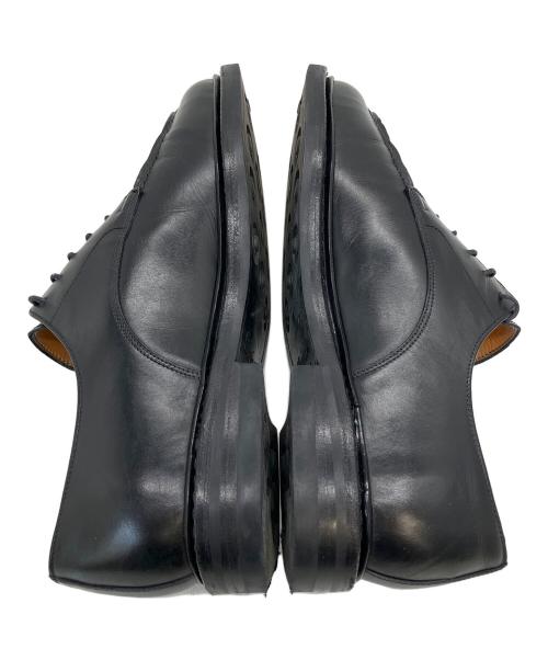 Jalan Sriwijaya（ジャランスリウァヤ）Jalan Sriwijaya (ジャランスリウァヤ) 99030 Ruffle / BLACK CALF ブラック サイズ:９の古着・服飾アイテム