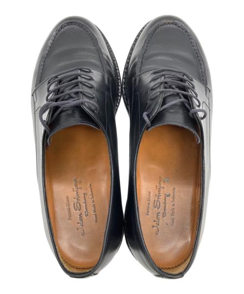 Jalan Sriwijaya（ジャランスリウァヤ）Jalan Sriwijaya (ジャランスリウァヤ) 99030 Ruffle / BLACK CALF ブラック サイズ:９の古着・服飾アイテム