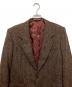 Yves Saint Laurent (イヴサンローラン) Harris Tweed テーラードジャケット ブラウン サイズ:不明：20000円