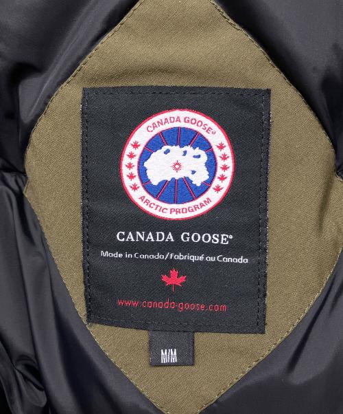 CANADA GOOSE（カナダグース）CANADA GOOSE (カナダグース) 68F8490　ダウンジャケット カーキ サイズ:Mの古着・服飾アイテム