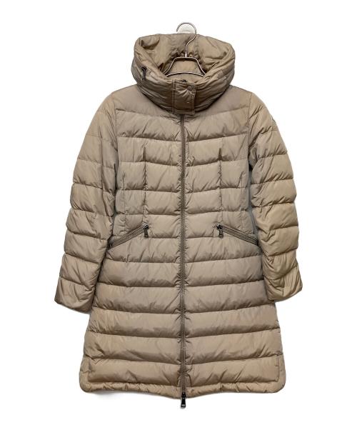 MONCLER（モンクレール）MONCLER (モンクレール) A20934993105　フラメッテ　ダウンコート ベージュ サイズ: 00の古着・服飾アイテム
