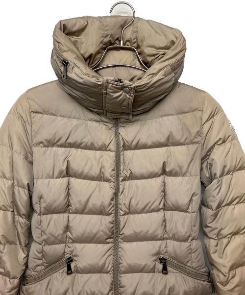 MONCLER（モンクレール）MONCLER (モンクレール) A20934993105　フラメッテ　ダウンコート ベージュ サイズ: 00の古着・服飾アイテム