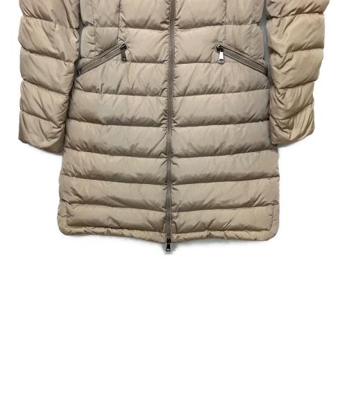 MONCLER（モンクレール）MONCLER (モンクレール) A20934993105　フラメッテ　ダウンコート ベージュ サイズ: 00の古着・服飾アイテム