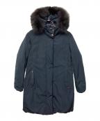 IENA×WOOLRICHイエナ×ウールリッチ）の古着「MAPLE　別注フォックスファーダウンコート」｜ブラック