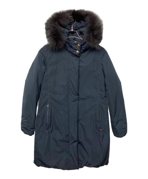 IENA（イエナ）IENA (イエナ) WOOLRICH (ウールリッチ) MAPLE　別注フォックスファーダウンコート ブラック サイズ:Sの古着・服飾アイテム