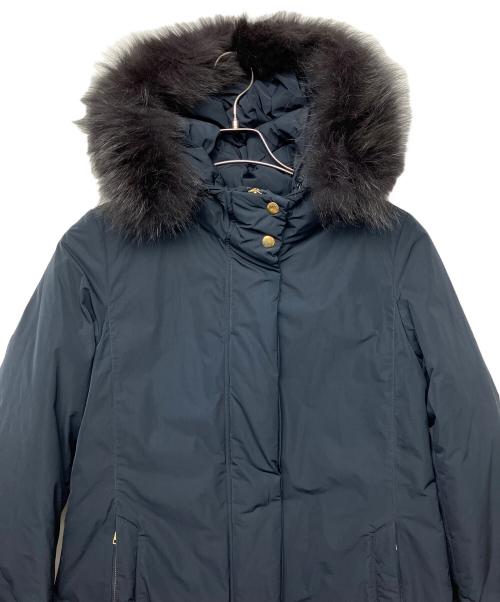 IENA（イエナ）IENA (イエナ) WOOLRICH (ウールリッチ) MAPLE　別注フォックスファーダウンコート ブラック サイズ:Sの古着・服飾アイテム