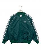 adidasアディダス）の古着「HZ0693　プレミアムカレッジジャケット」｜グリーン