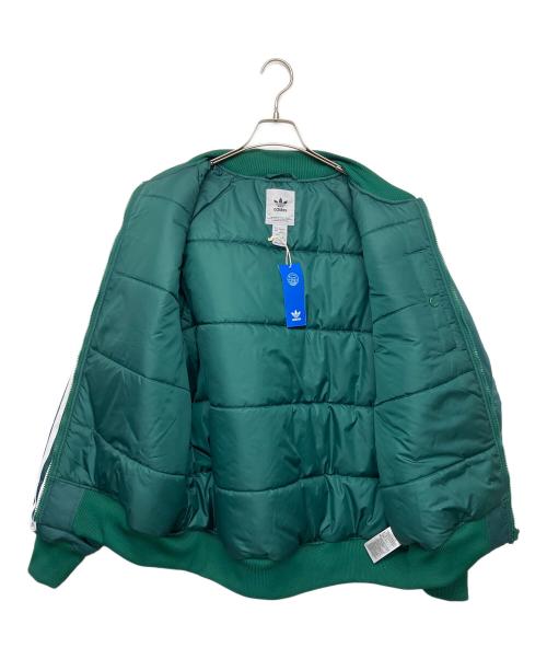 adidas（アディダス）adidas (アディダス) HZ0693　プレミアムカレッジジャケット グリーン サイズ:2XL 未使用品の古着・服飾アイテム