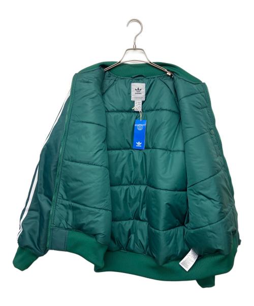 adidas（アディダス）adidas (アディダス) HZ0693　プレミアムカレッジジャケット グリーン サイズ:2XL 未使用品の古着・服飾アイテム