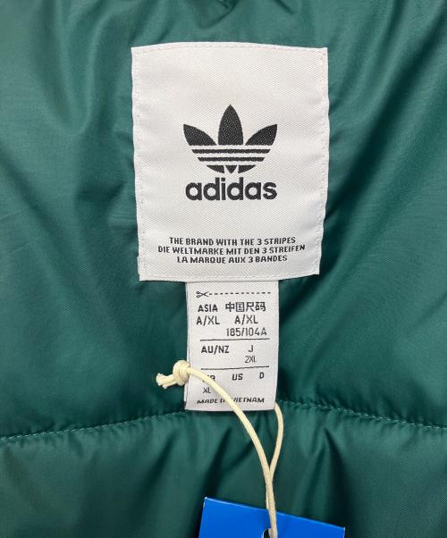 adidas（アディダス）adidas (アディダス) HZ0693　プレミアムカレッジジャケット グリーン サイズ:2XL 未使用品の古着・服飾アイテム
