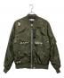 Aape BY A BATHING APE（エーエイプ バイ アベイシングエイプ）の古着「AAPJKM7313XXD　MA-1ジャケット」｜グリーン