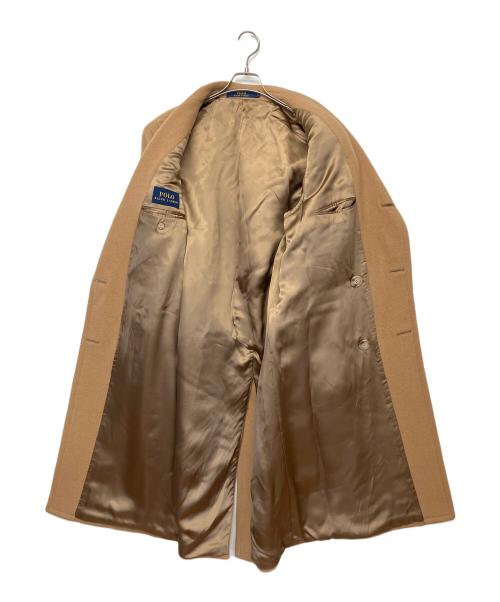 POLO RALPH LAUREN（ポロ・ラルフローレン）POLO RALPH LAUREN (ポロ・ラルフローレン) ロングコート アイボリー サイズ:38R 170/92の古着・服飾アイテム