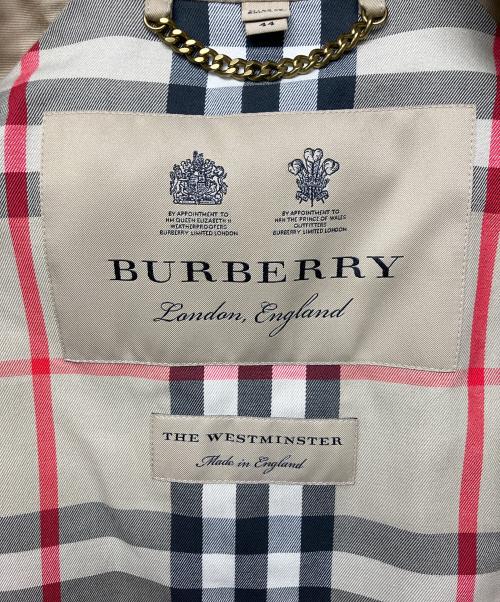 BURBERRY（バーバリー）BURBERRY (バーバリー) Westminster　トレンチコート アイボリー サイズ:44の古着・服飾アイテム