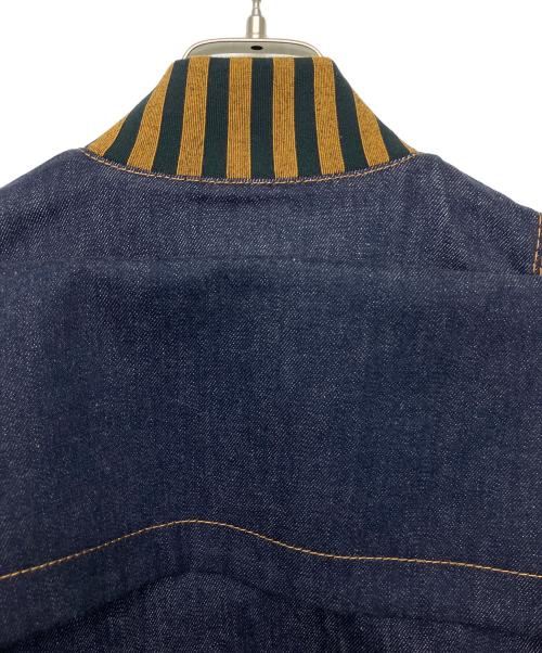 FENDI（フェンディ）FENDI (フェンディ) FLF515 A0MR　CUT OUT DENIM JACKET　デニムジャケット ネイビー サイズ:36の古着・服飾アイテム