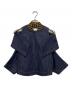 FENDI（フェンディ）の古着「FLF515 A0MR　CUT OUT DENIM JACKET　デニムジャケット」｜ネイビー