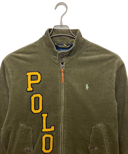 POLO RALPH LAUREN（ポロ・ラルフローレン）POLO RALPH LAUREN (ポロ・ラルフローレン) 710811317005　コーデュロイジャケット カーキ サイズ:Mの古着・服飾アイテム