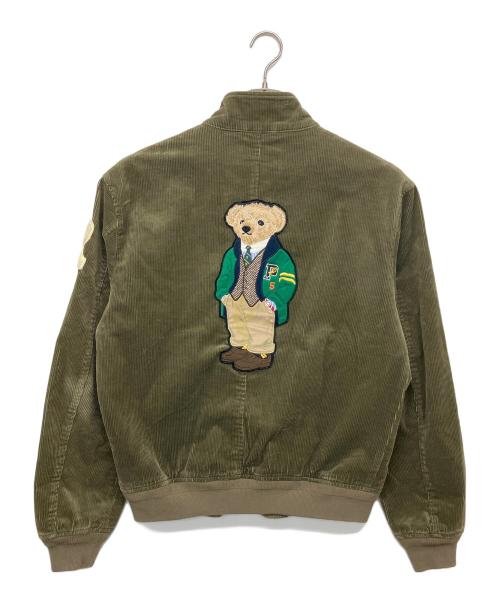 POLO RALPH LAUREN（ポロ・ラルフローレン）POLO RALPH LAUREN (ポロ・ラルフローレン) 710811317005　コーデュロイジャケット カーキ サイズ:Mの古着・服飾アイテム
