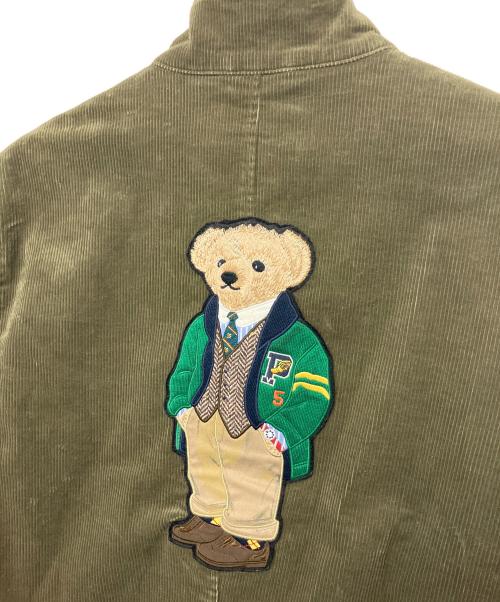 POLO RALPH LAUREN（ポロ・ラルフローレン）POLO RALPH LAUREN (ポロ・ラルフローレン) 710811317005　コーデュロイジャケット カーキ サイズ:Mの古着・服飾アイテム