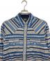 RRL (ダブルアールエル) ウエスタンシャツ ブルー×ホワイト サイズ:M：18000円