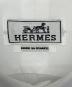 中古・古着 HERMES (エルメス) クローバー柄　長袖シャツ ホワイト サイズ:39：20000円